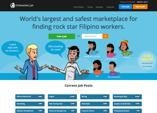 OnlineJobs|菲律宾招聘求职平台