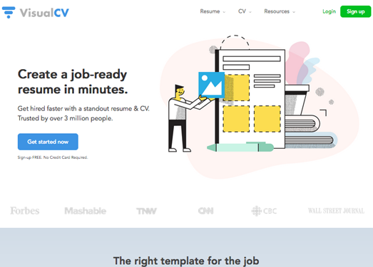 VisualCV - 在线专业简历制作平台