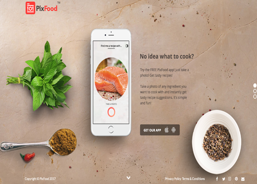 Pixfood|拍照获取美味食谱视频教学