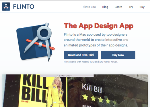 FlinTo:在线移动应用原型制作平台
