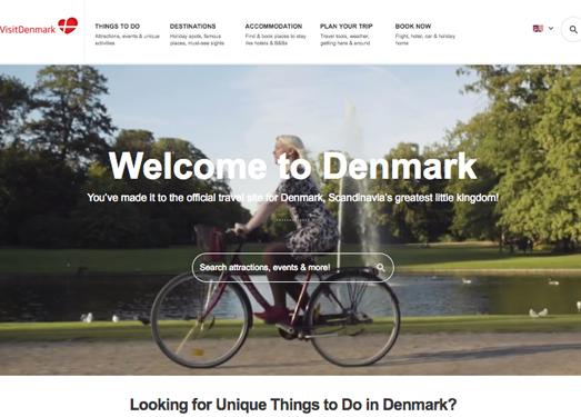VisitDenMark:丹麦旅游局官方网站
