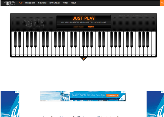 Virtualpiano:在线虚拟钢琴模拟器