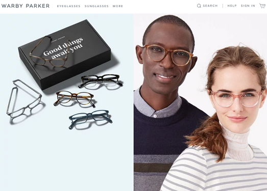 Warbyparker:沃比帕克眼镜品牌