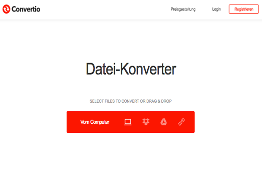 Convertio:在线免费文档转换工具