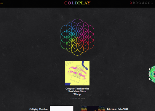 ColdPlay:英国酷玩乐队官网