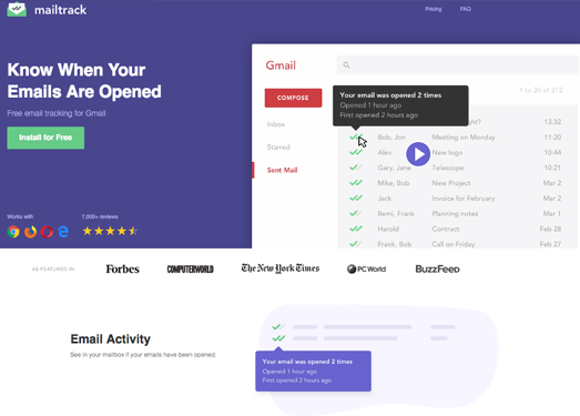 MailTrack|邮件寄送状态追踪工具