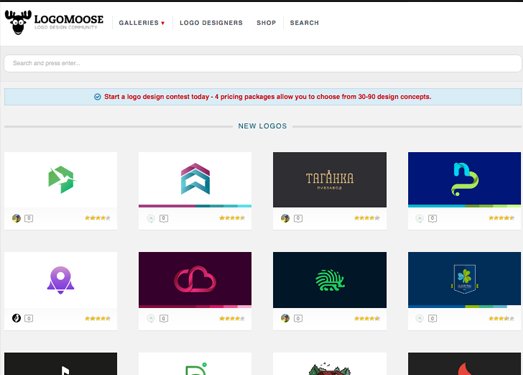 LogoMoose:在线LOGO设计师社区