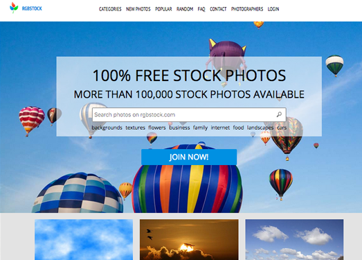 RGBstock:免费图片资源分享平台