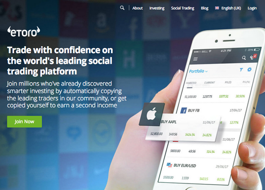 Etoro:社会化金融投资平台