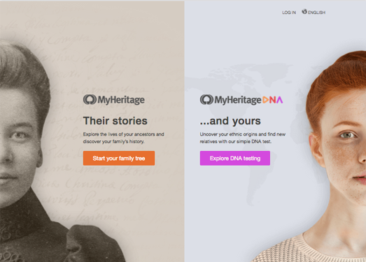 Myheritage:在线脸部鉴别工具