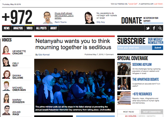 以色列+972网络杂志