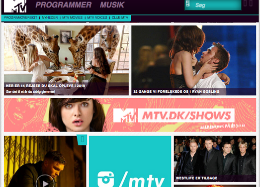 MTV.DK:丹麦音乐电视台