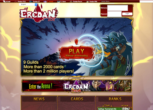 EreDan:在线卡牌收集游戏