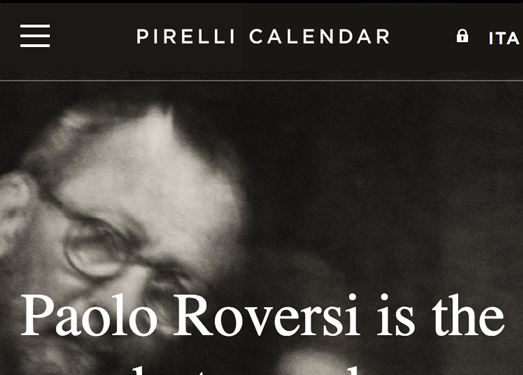 PirelliCalendar:倍耐力年历摄影