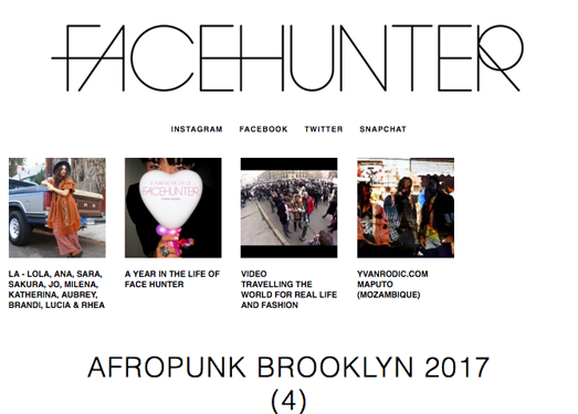 FaceHunter|城市街头时尚摄影博客