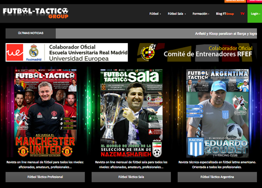 Futbol Tactico:西班牙足球战术杂志