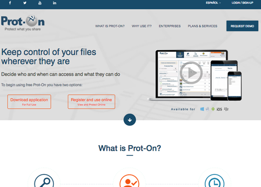 Prot On:共享文件跟踪管理平台