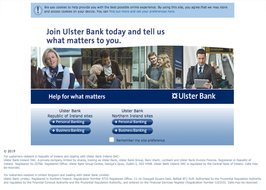 UlsterBank:阿尔斯特商业银行官网