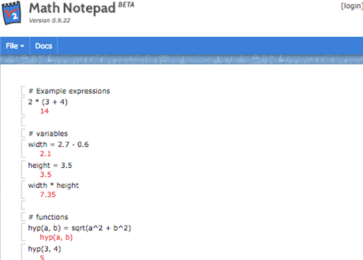 MathNotepad|在线专业数学计算编辑器