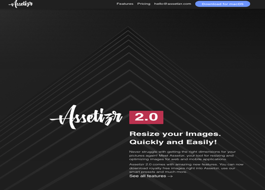 在线图片最佳优化工具 - Assetizr