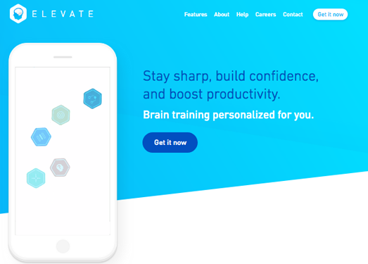 Elevate|游戏化大脑能力训练应用