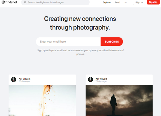 FindShot|免费摄影图片订阅网