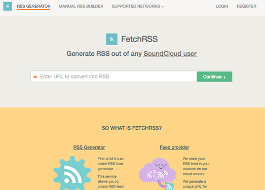 FetchRSS|在线网页生成RSS工具