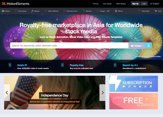 MotionElements|免版税影音素材买卖网