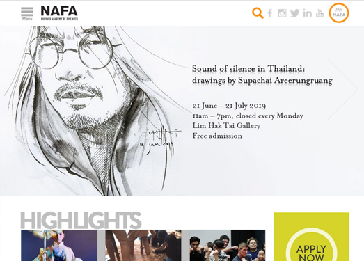 NAFA EDU:新加坡南洋艺术学院