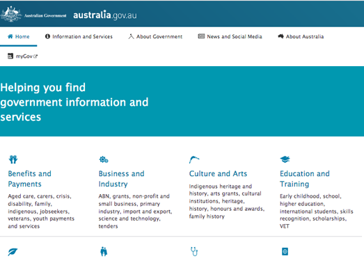 Australia:澳大利亚联邦政府