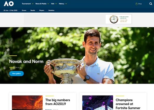 AustralianOpen:澳大利亚网球公开赛