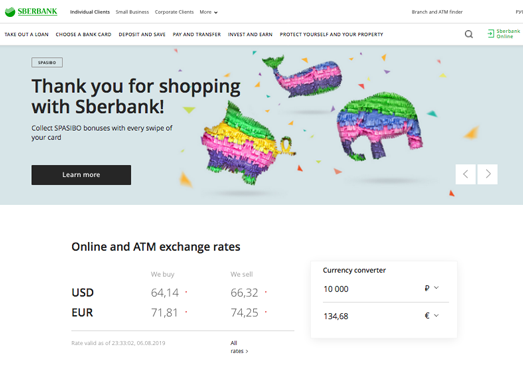 SBRF.RU:俄罗斯联邦储蓄银行