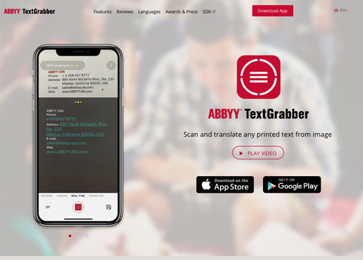 TextGrabber|捕捉镜头里的文字