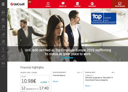 UnicreditGroup:联合信贷裕信银行