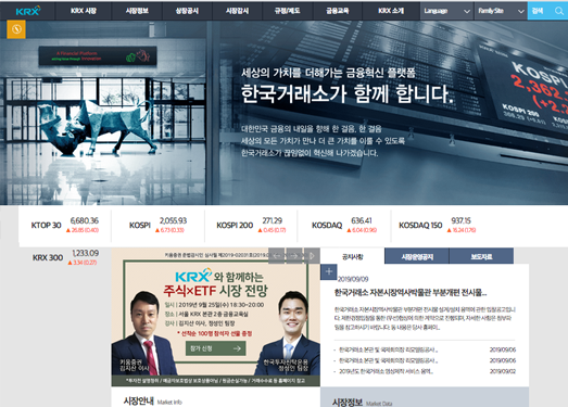 Krx.co.kr:韩国证券交易所官网