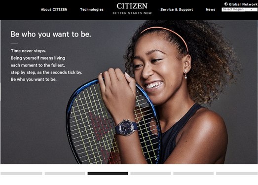 CitizenWatch:西铁城腕表官网