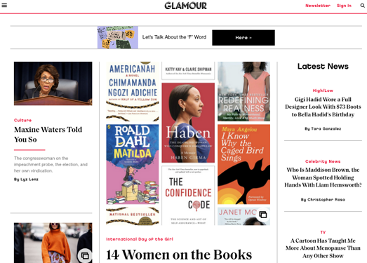 法国Glamour时尚女性杂志