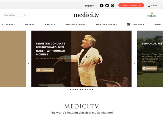 MediciTV:在线古典音乐视听网