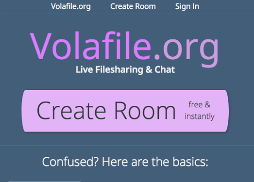 VolaFile|免费聊天式文档分享网