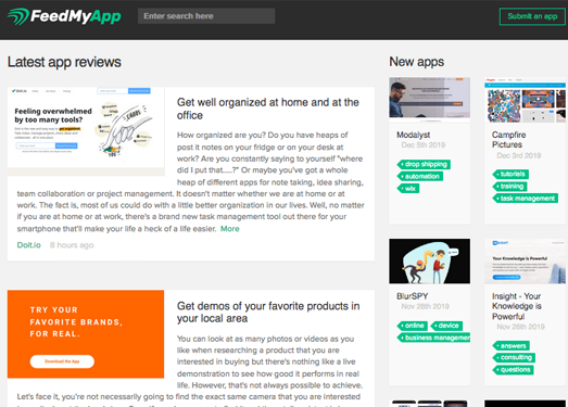 Feedmyapp:web2.0网站目录