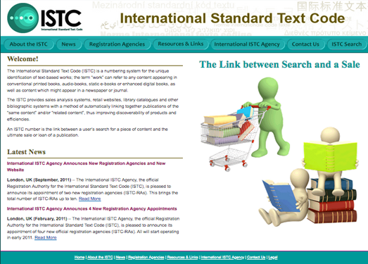 国际标准文本编码官网【ISTC】