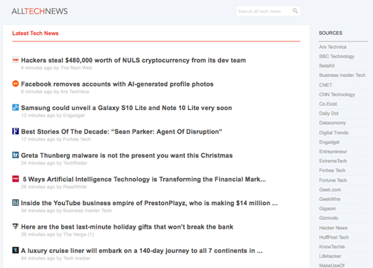 AllTechNews:科技新闻资讯大全
