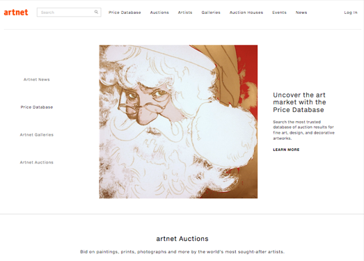 Artnet|全球艺术市场资讯快报