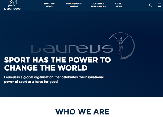 劳伦斯世界体育奖官网【Laureus】
