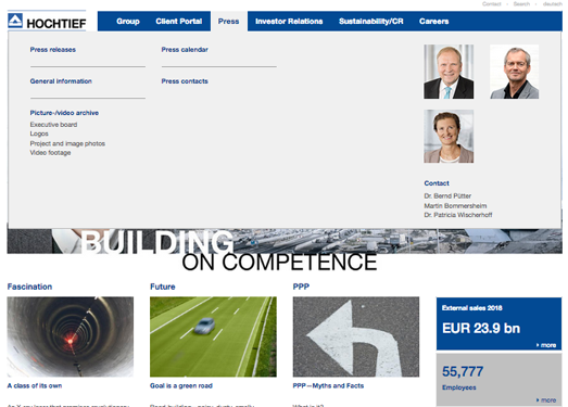 Hochtief:德国豪赫蒂夫建筑公司