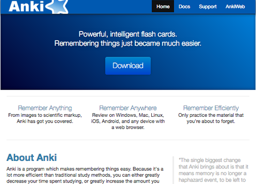 AnKi:高效科学记忆工具