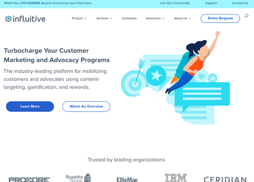 Influitive:社会化B2B宣传营销平台