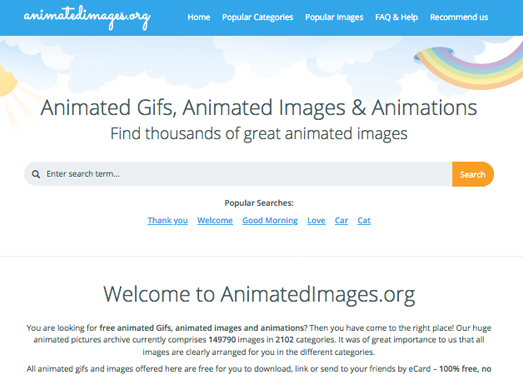 AnimatedImages|免费GIF动画资源库