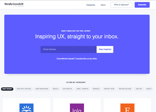 ReallyGoodux|最佳UX用户体验灵感库