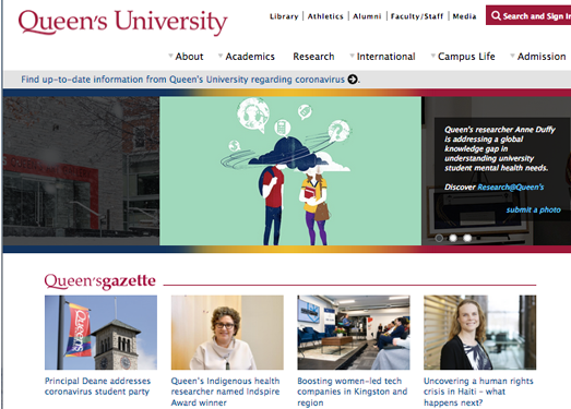 Queensu.ca:加拿大女皇大学
